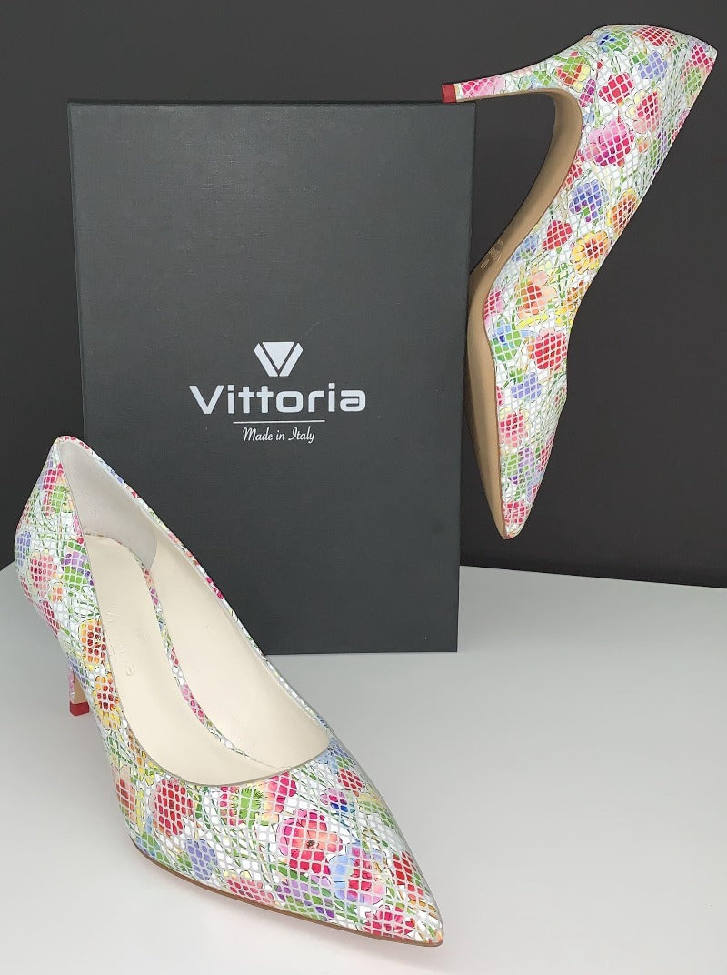 Scarpe vintage da donna Décolleté con tacco grosso e punta quadrata con cinturino a T Scarpe vintage da donna Décolleté con tacco grosso e punta quadrata con cinturino a T
